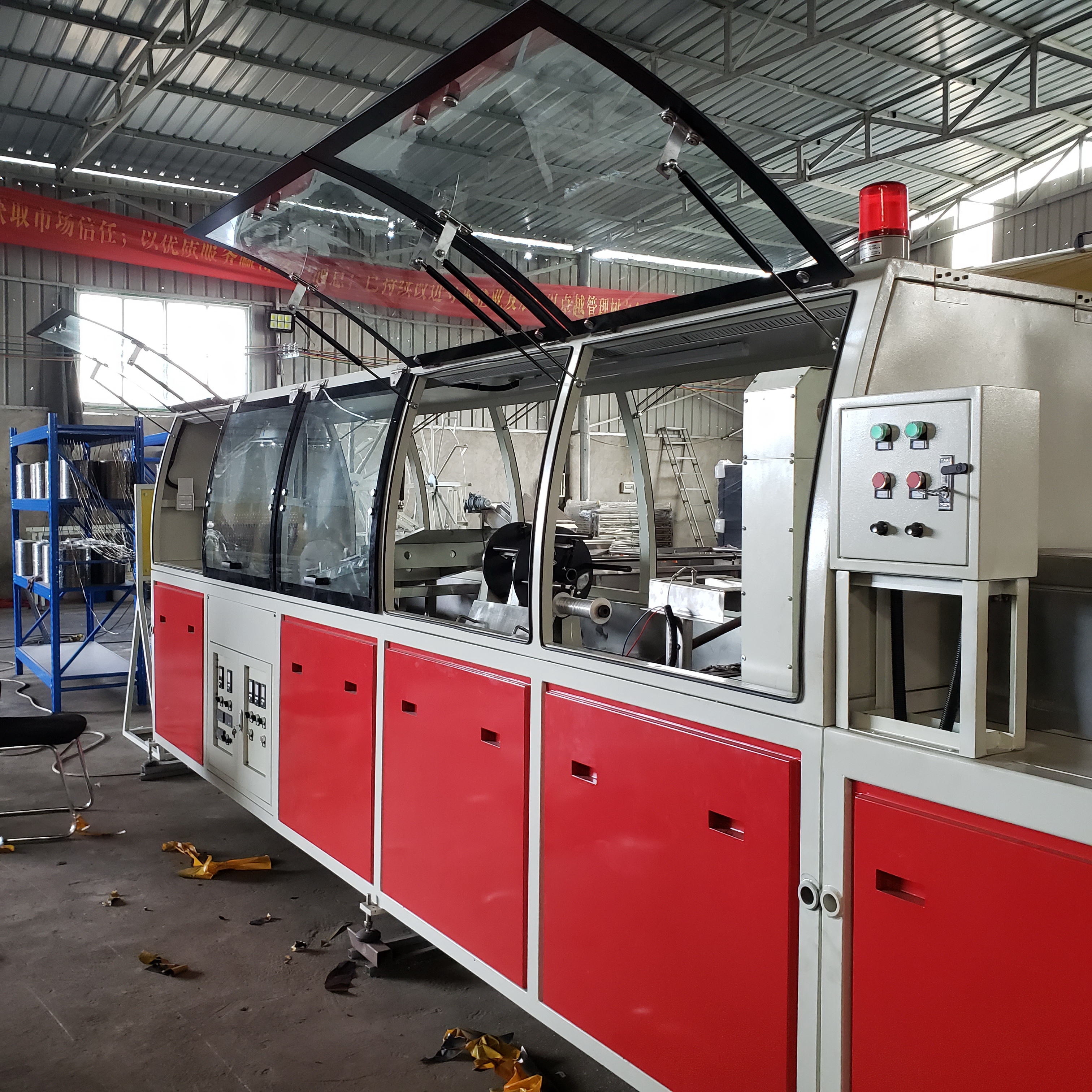 A New Set Of Equipment Came Out – Basalt Fiber Rebar Making Machine