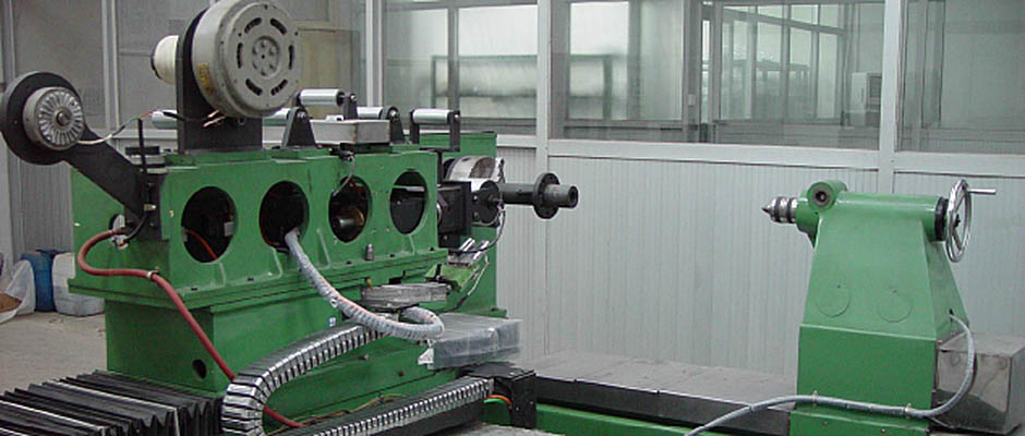 Prepreg tape filament winding machine