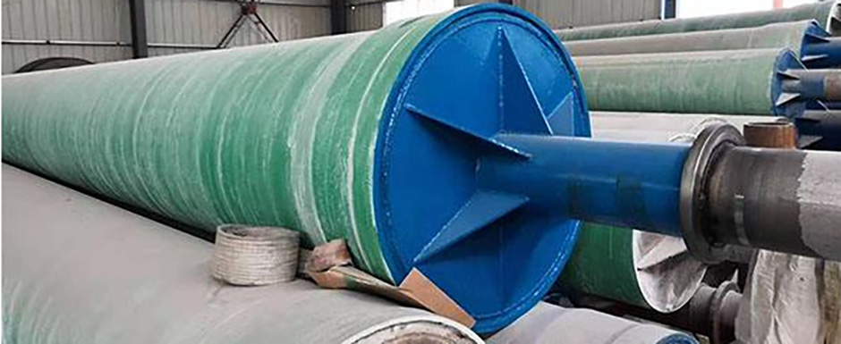 Fiberglass pipeline mould