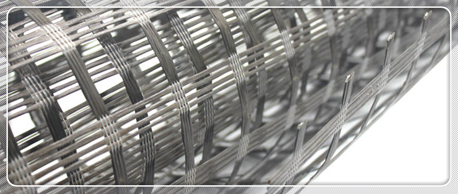 Basalt fiber geogrid mesh