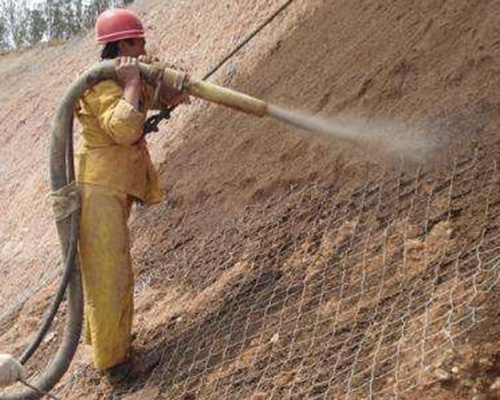 shotcrete application